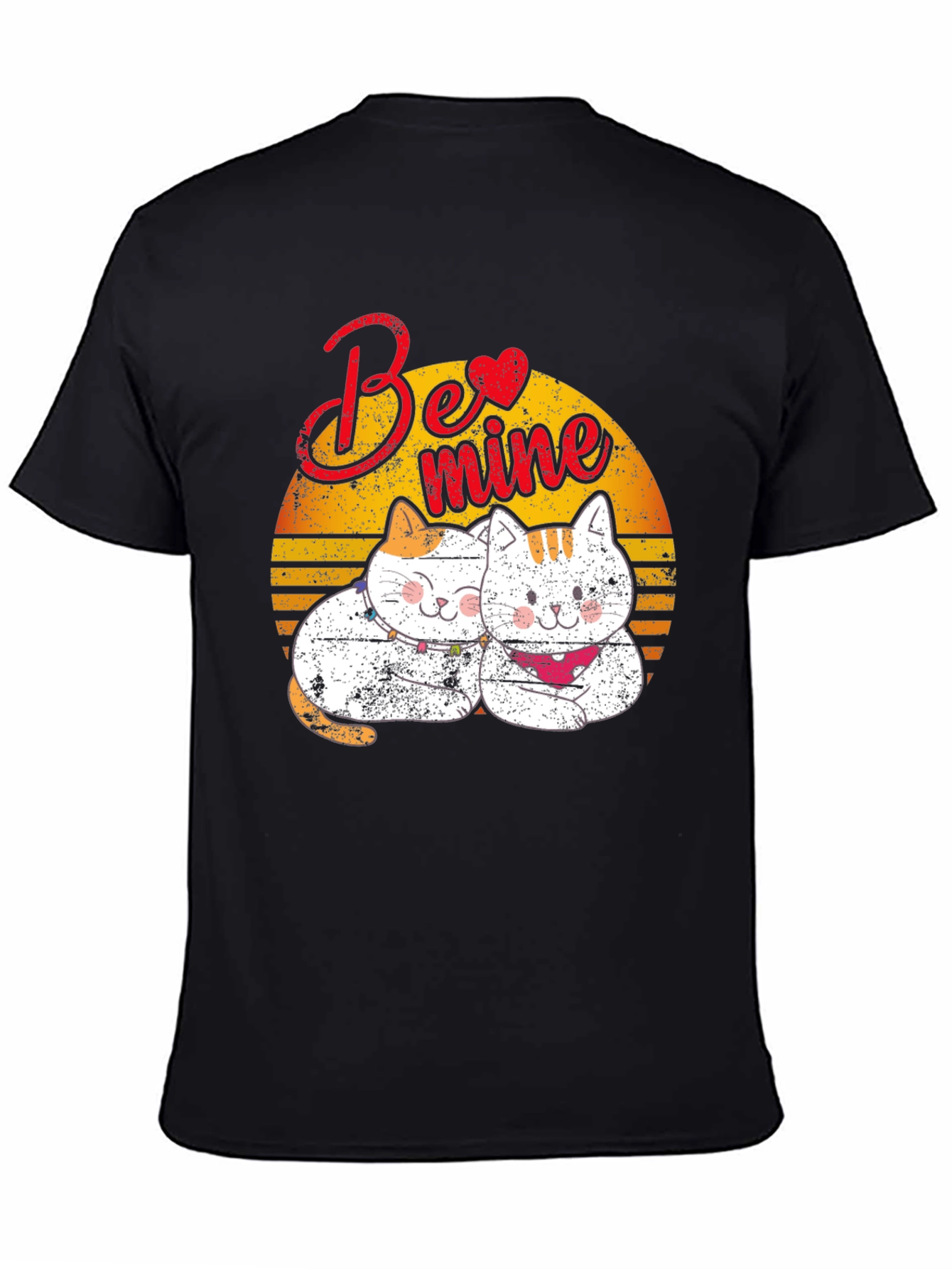 Be Mine Cats T-Shirt - Valentines Day Gift