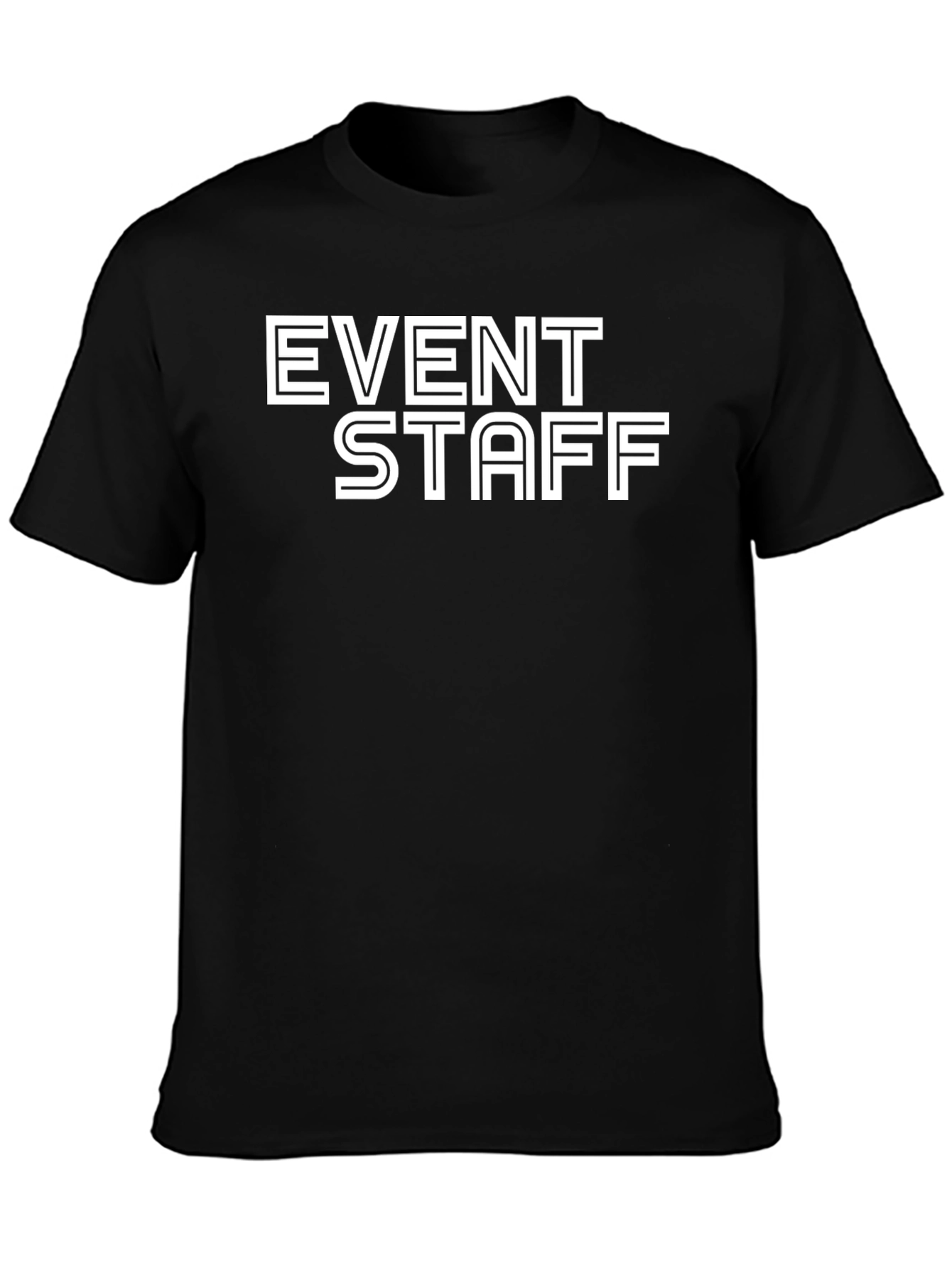 Event Staff Black T-Shirt