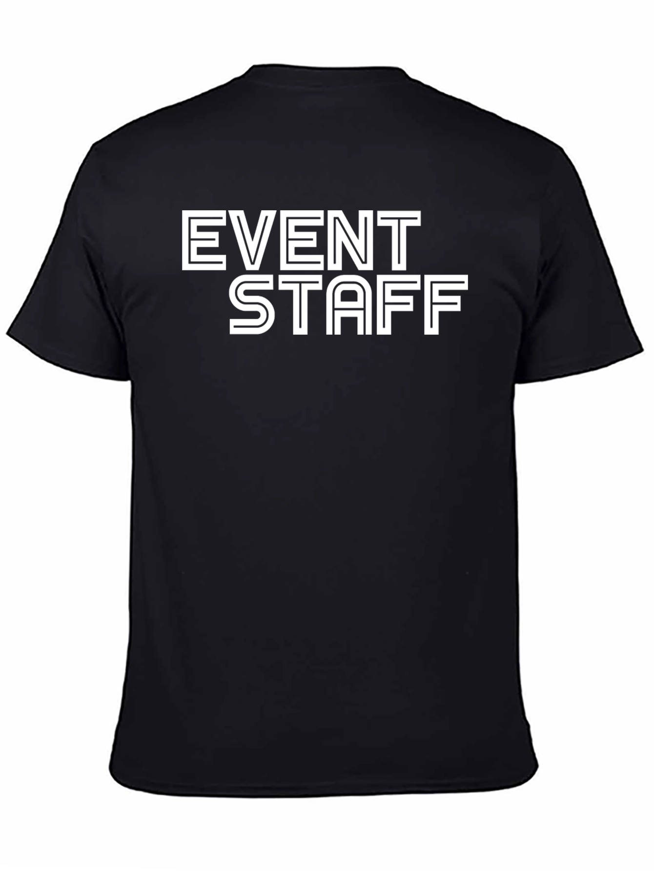 Event Staff Black T-Shirt