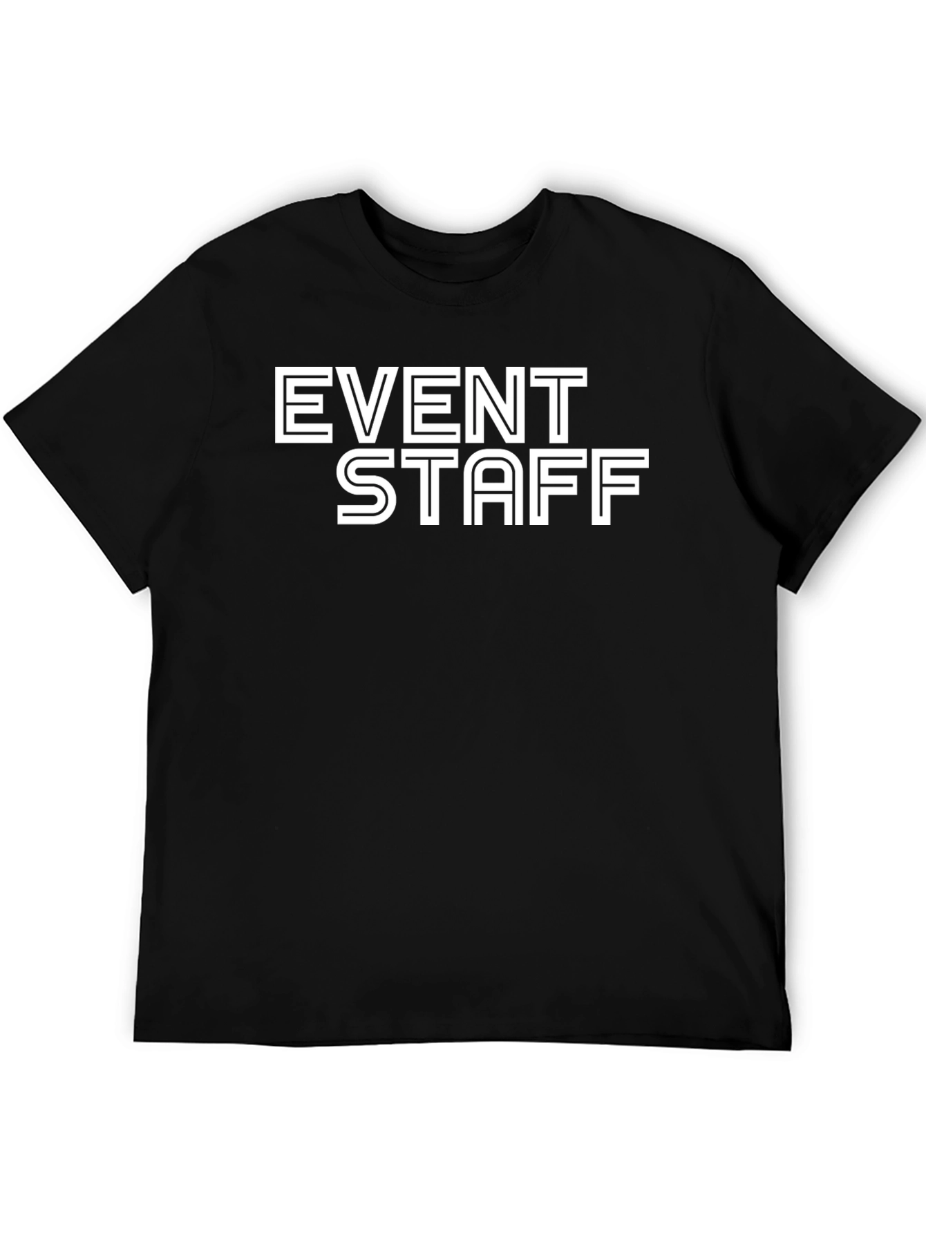 Event Staff Black T-Shirt