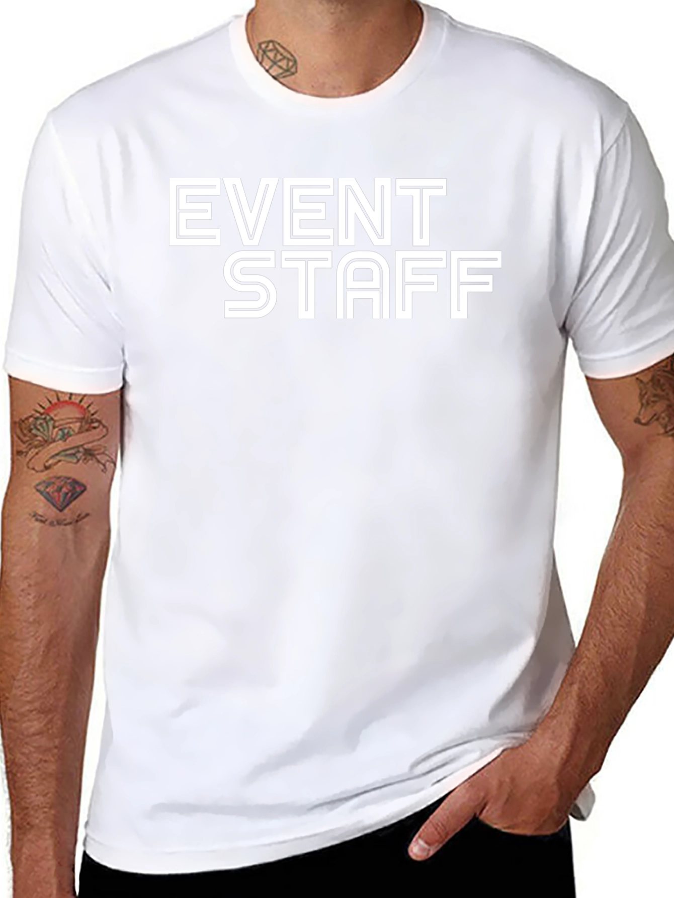 Event Staff Black T-Shirt