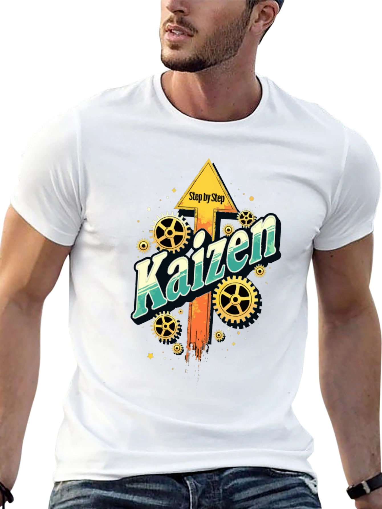 Kaizen Graphic Tee - Step By Step