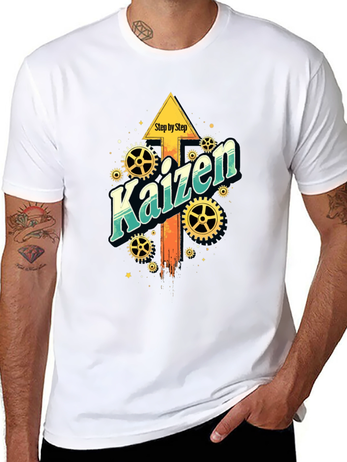 Kaizen Graphic Tee - Step By Step