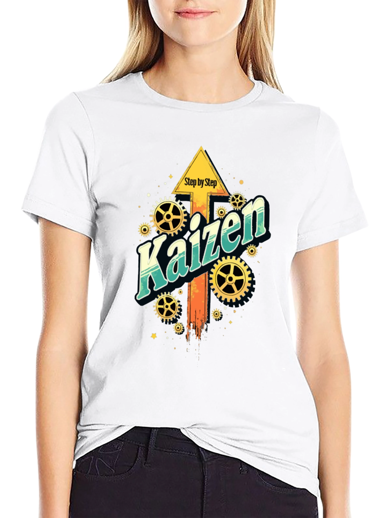 Kaizen Graphic Tee - Step By Step