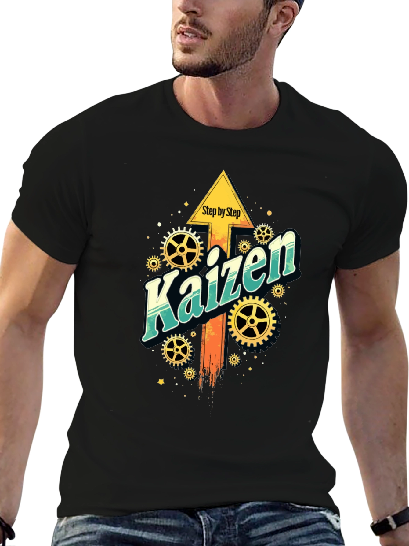 Kaizen Graphic Tee - Step By Step