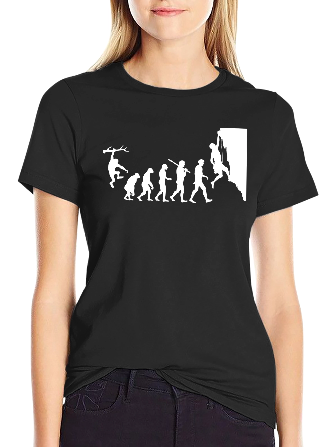 Evolution of Climbing Graphic T-Shirt