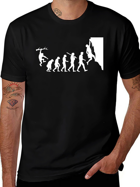 Evolution of Climbing Graphic T-Shirt