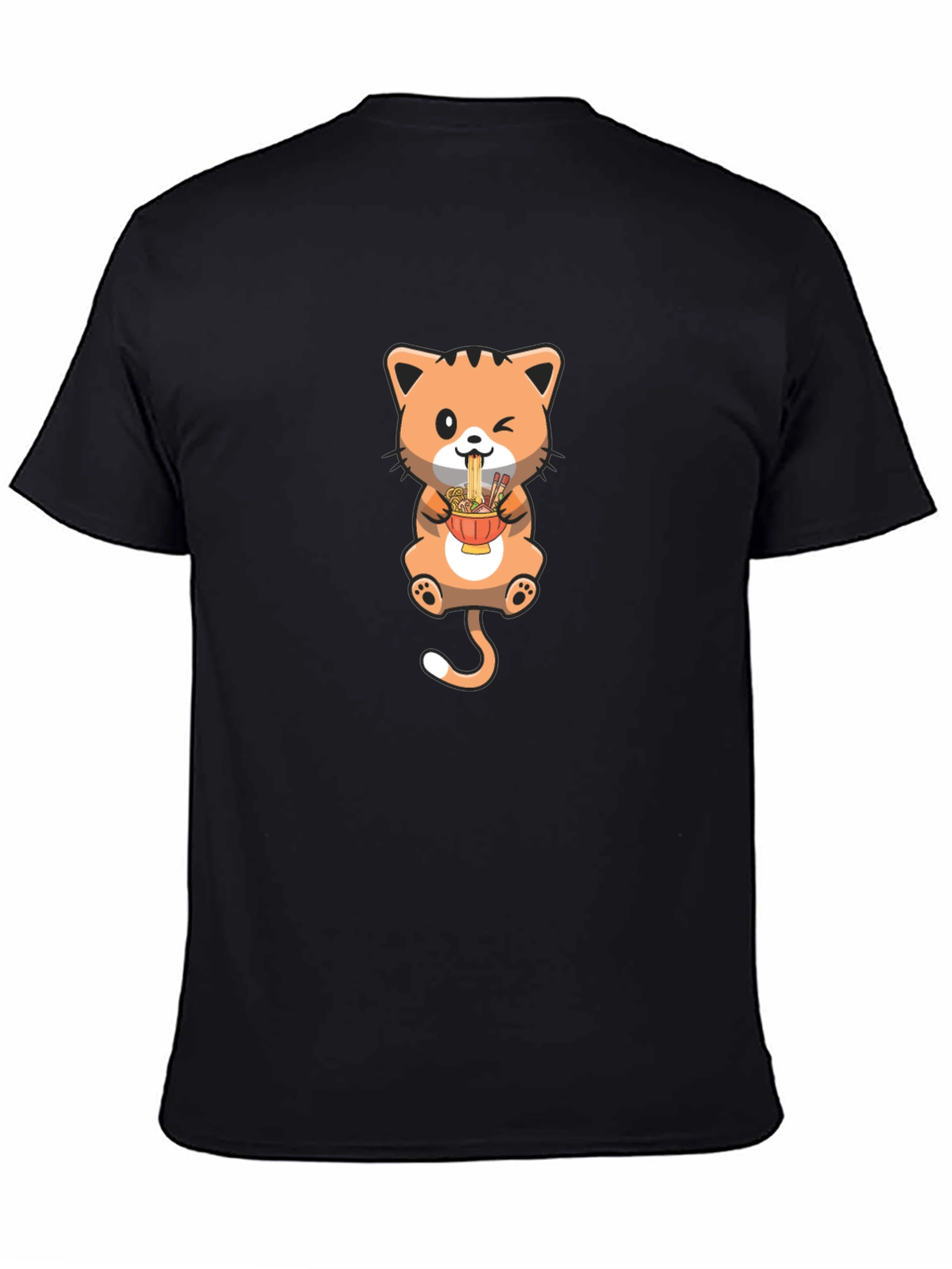 Cute Cat Ramen T-Shirt - Unique Design