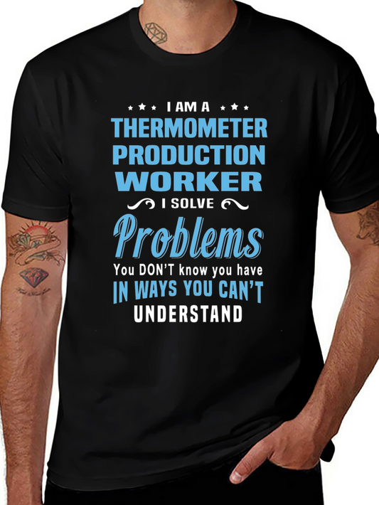 Thermometer Production Worker T-Shirt