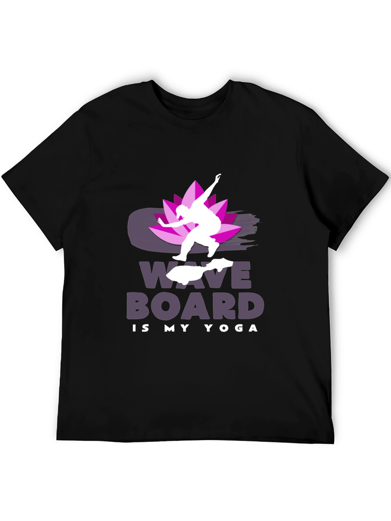 Wave Board is My Yoga T-Shirt