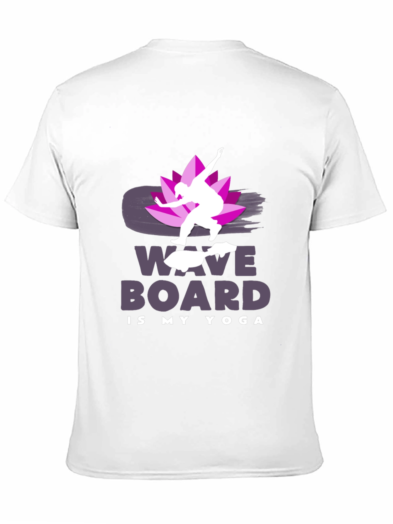 Wave Board is My Yoga T-Shirt