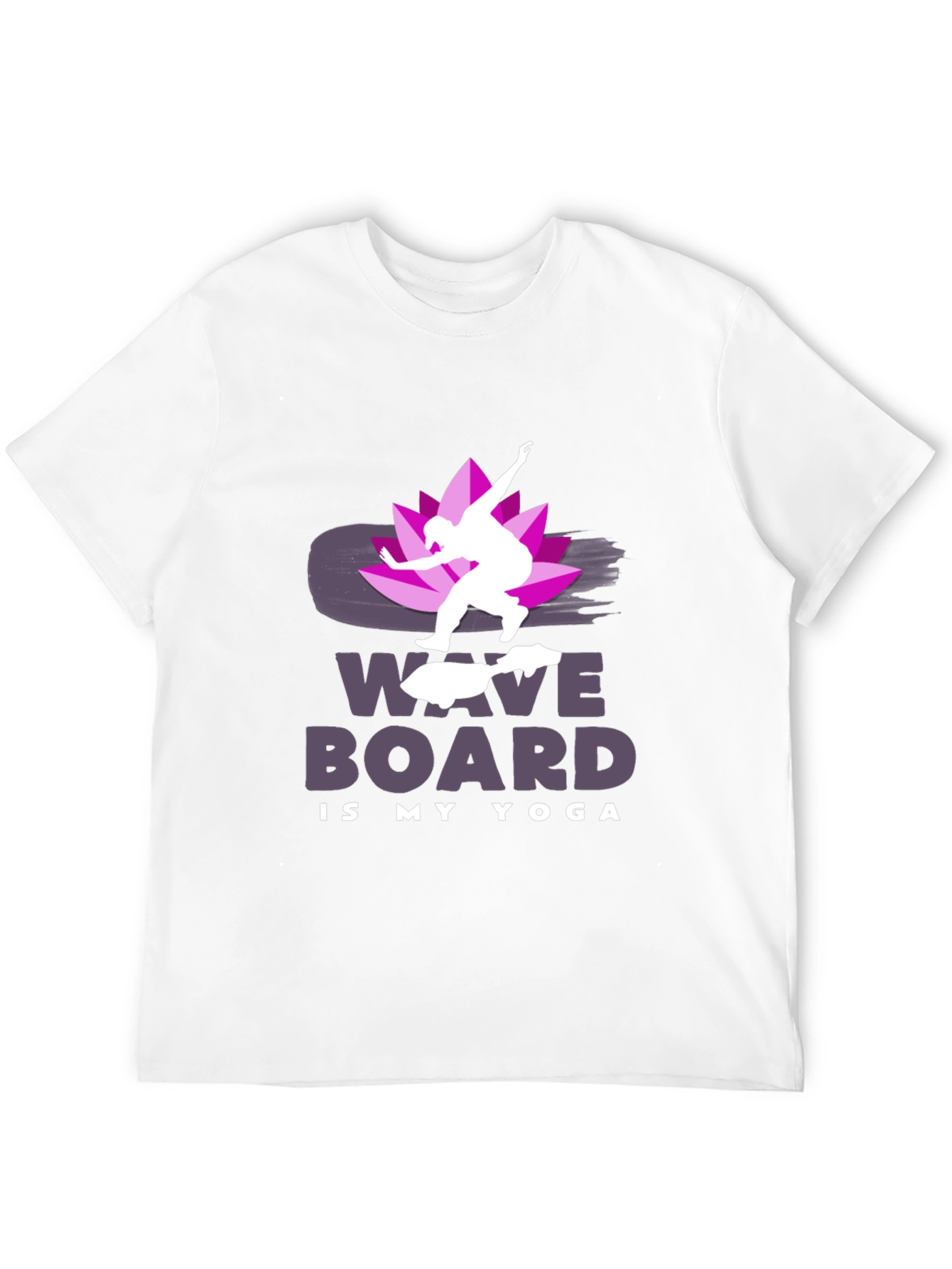 Wave Board is My Yoga T-Shirt