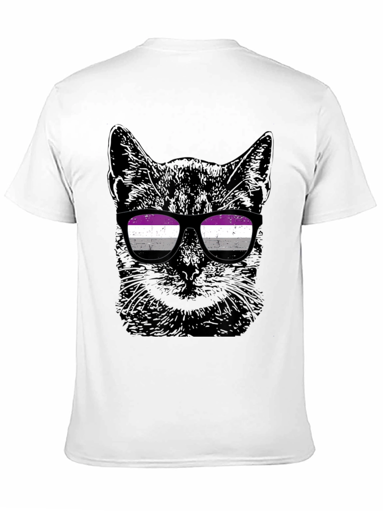 Asexual Pride Cat T-Shirt