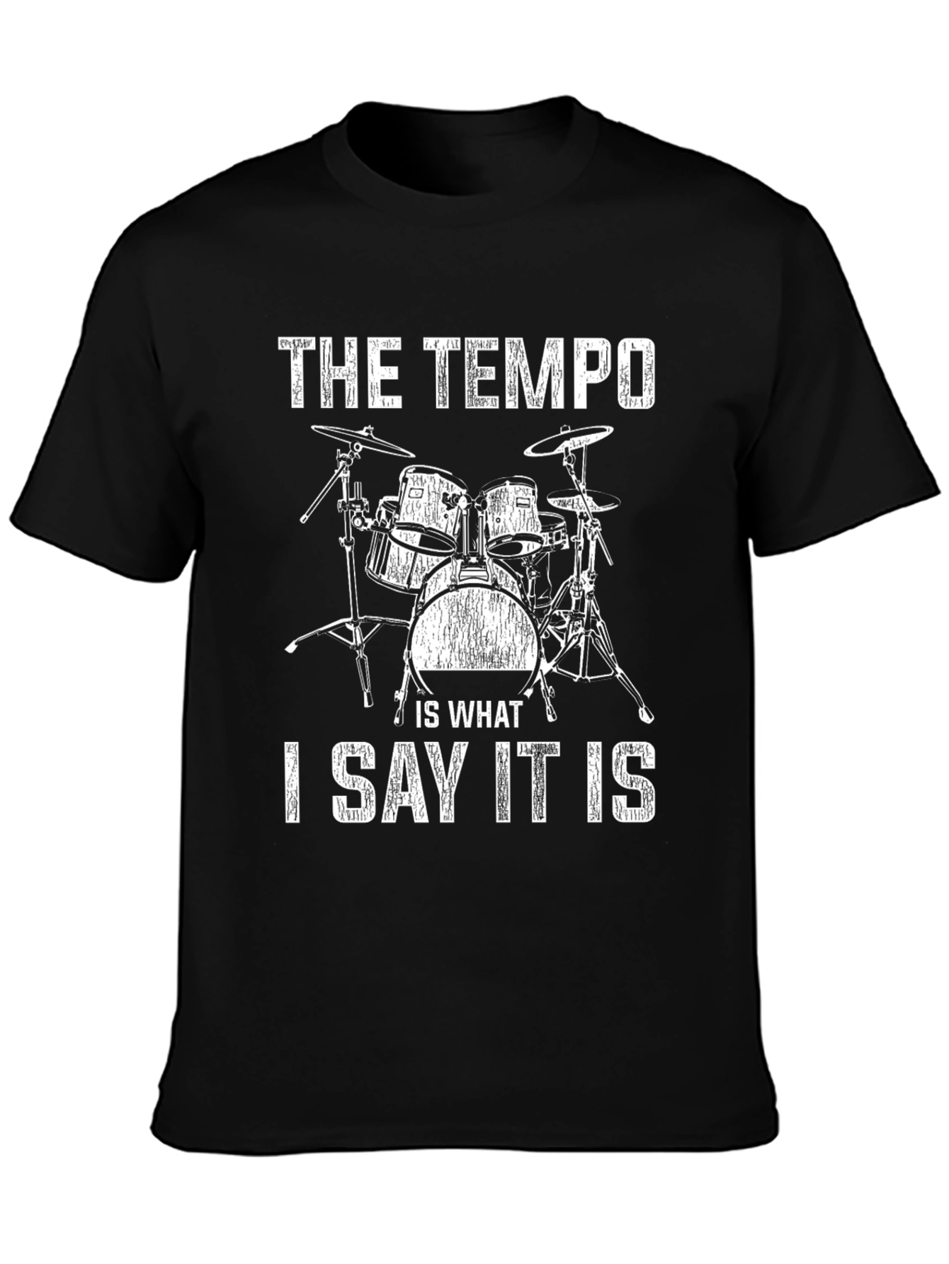 Tempo Drummer Graphic T-Shirt
