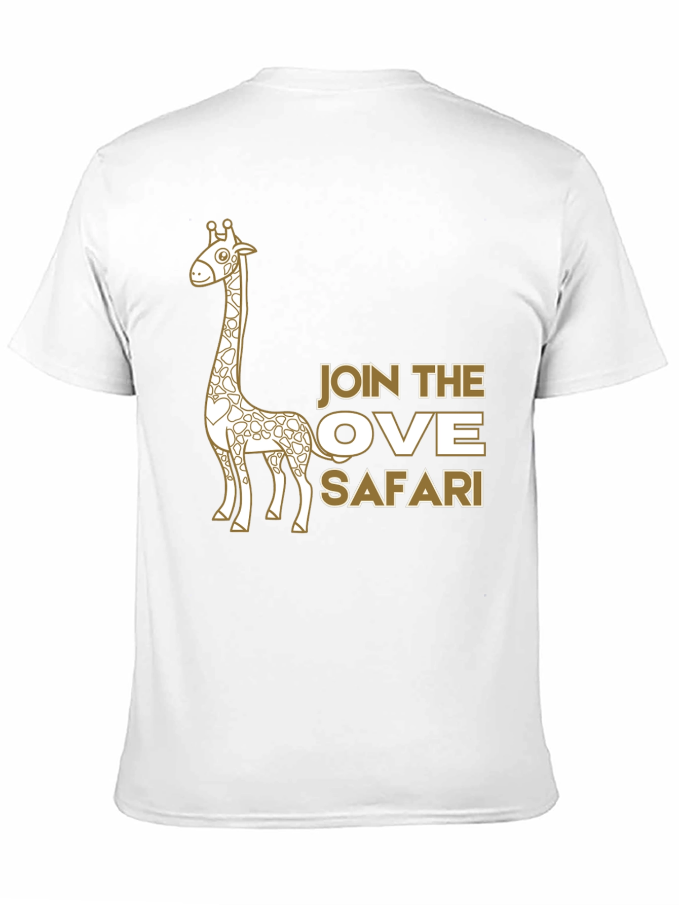 Safari Giraffe Graphic Tee