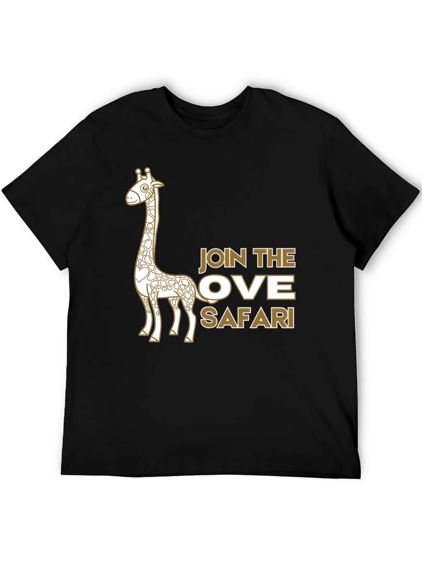 Safari Giraffe Graphic Tee