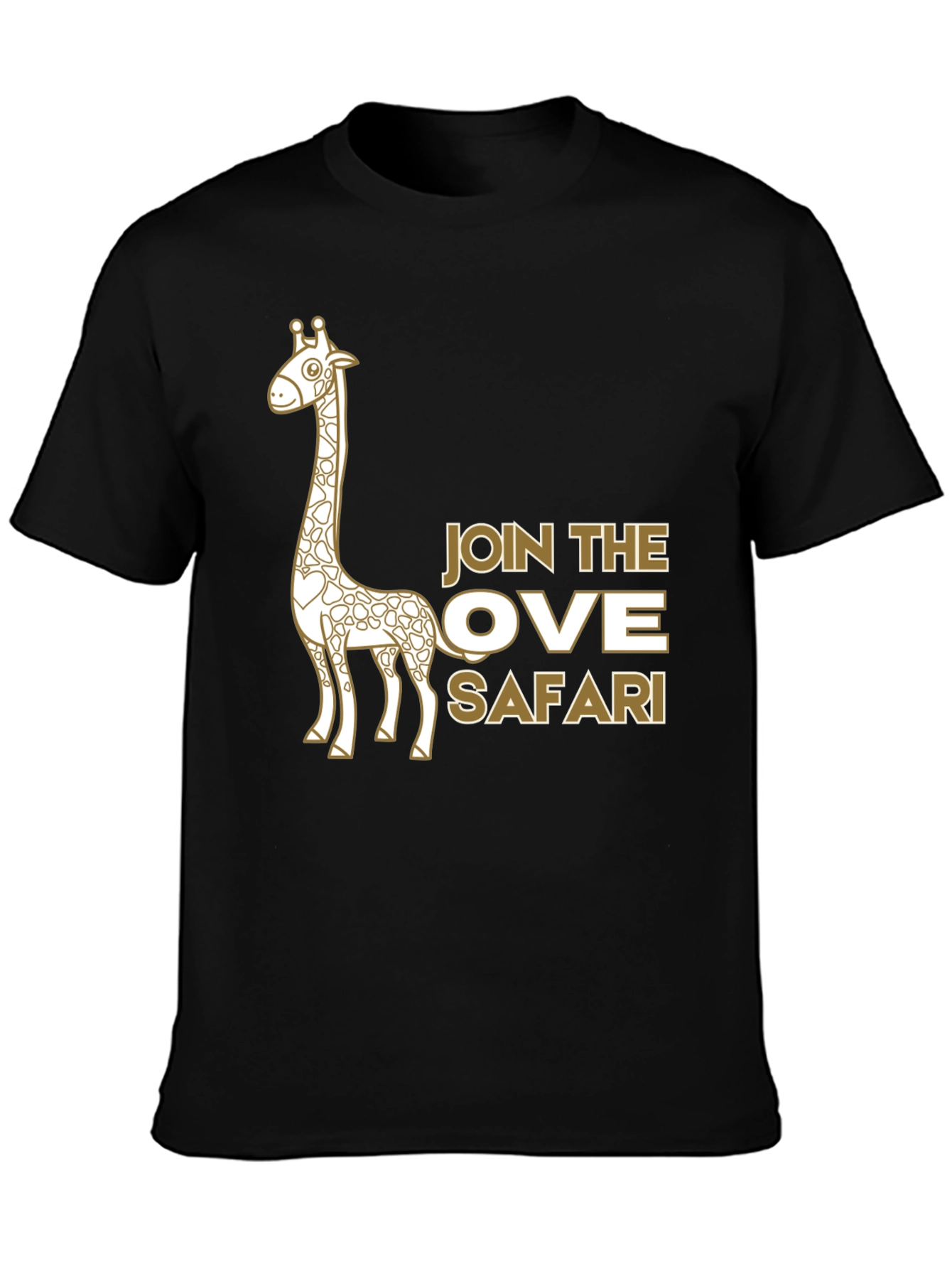 Safari Giraffe Graphic Tee