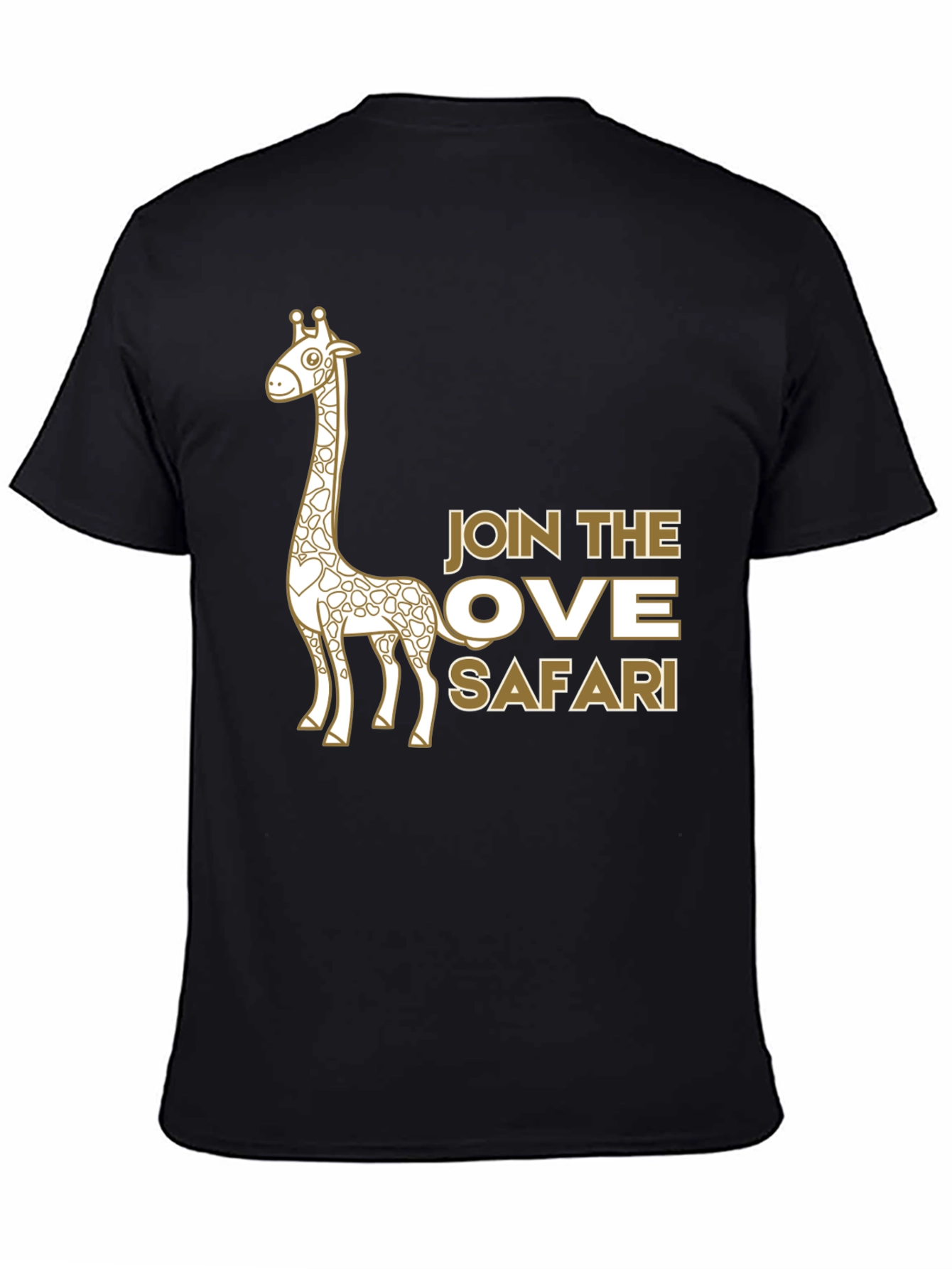 Safari Giraffe Graphic Tee