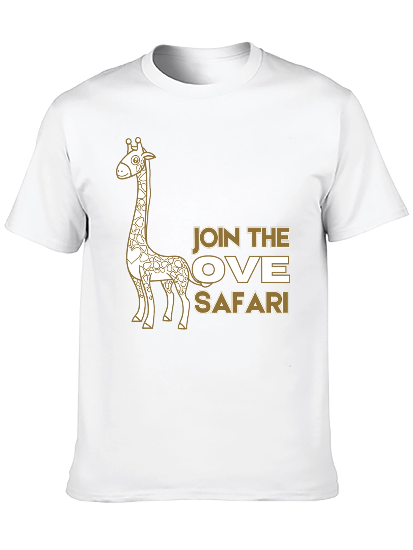 Safari Giraffe Graphic Tee