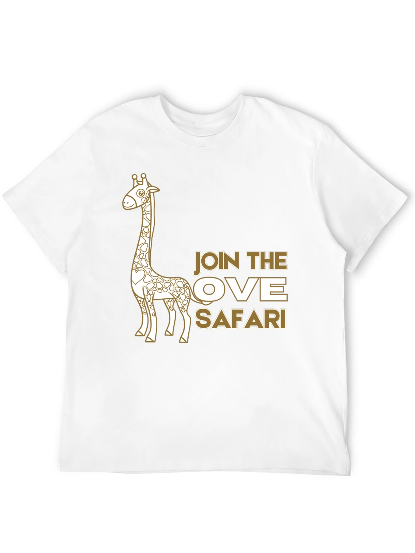 Safari Giraffe Graphic Tee