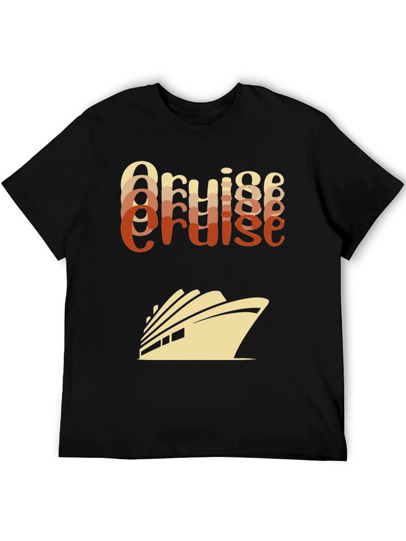 Cruise Ship T-Shirt - Retro Style