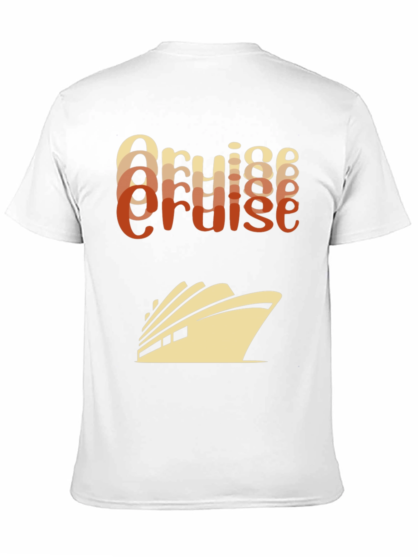 Cruise Ship T-Shirt - Retro Style