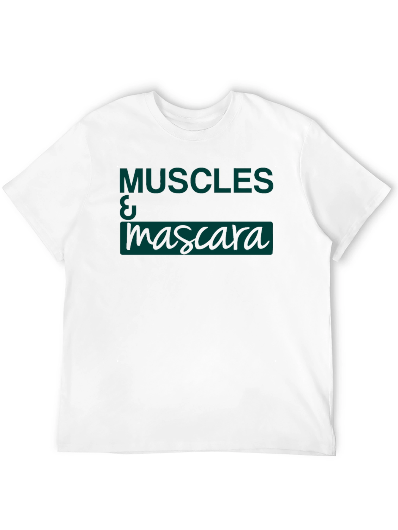 Muscles & Mascara Black Graphic T-Shirt