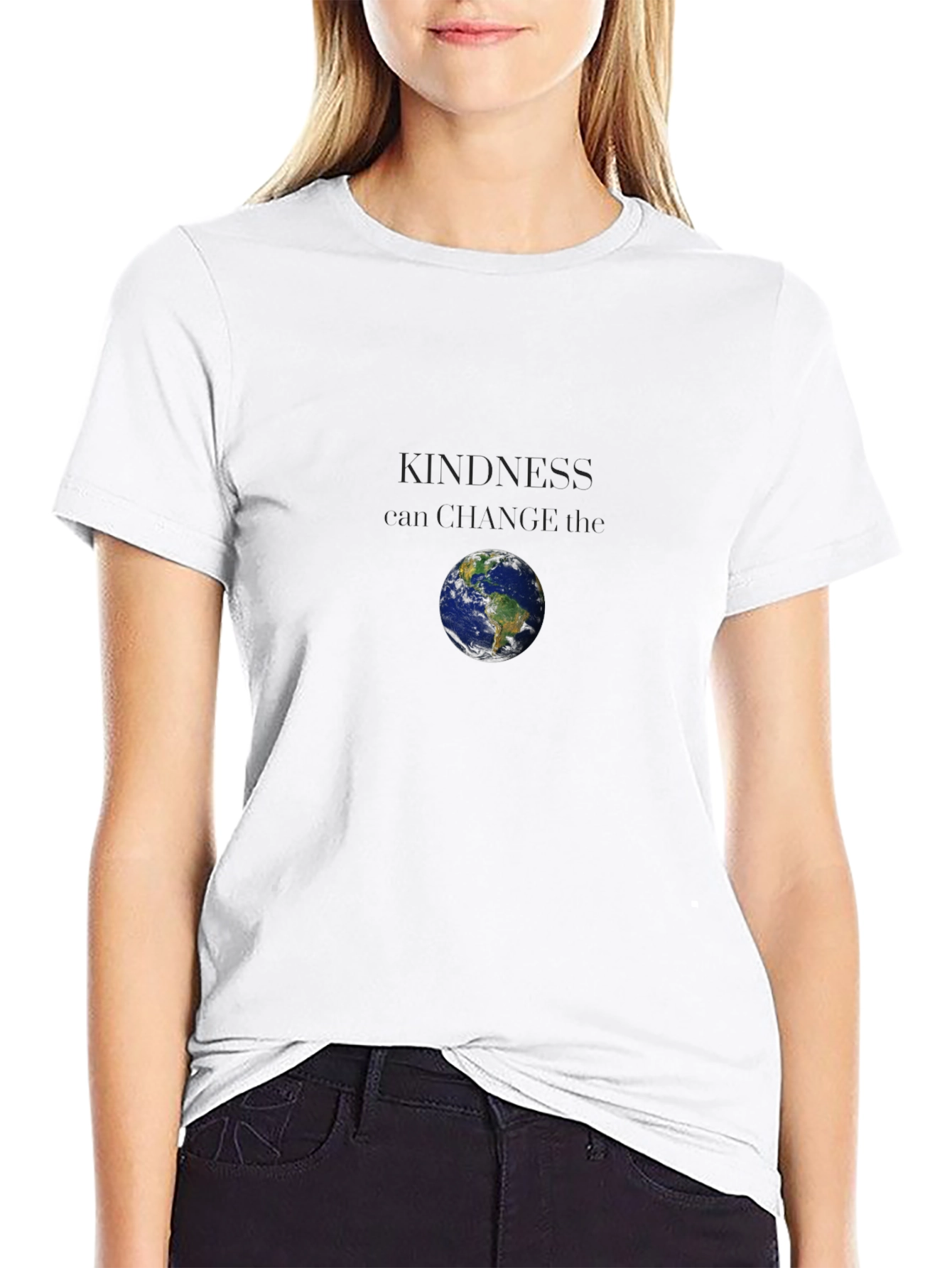 Kindness Can Change the Earth Graphic Tee