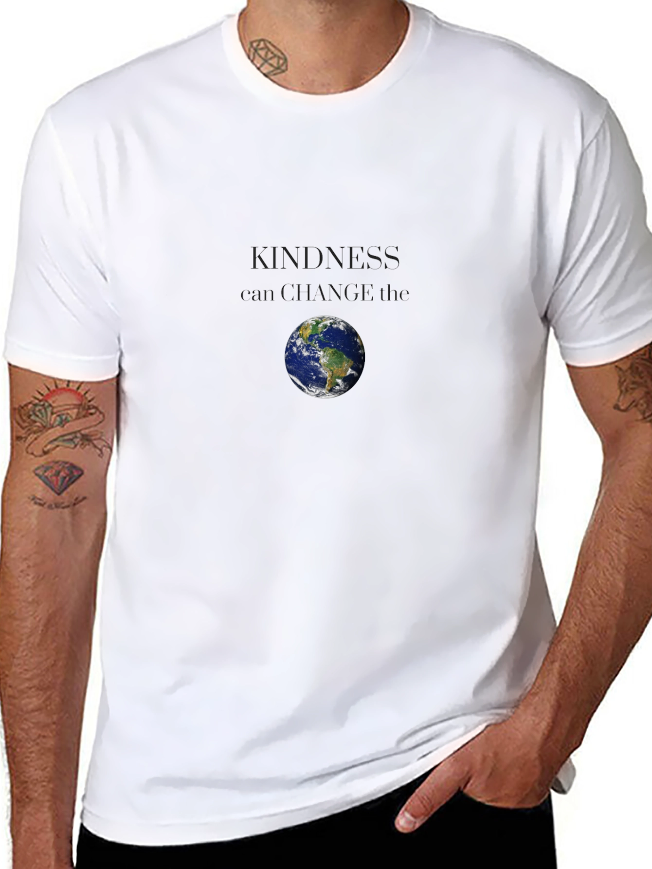 Kindness Can Change the Earth Graphic Tee