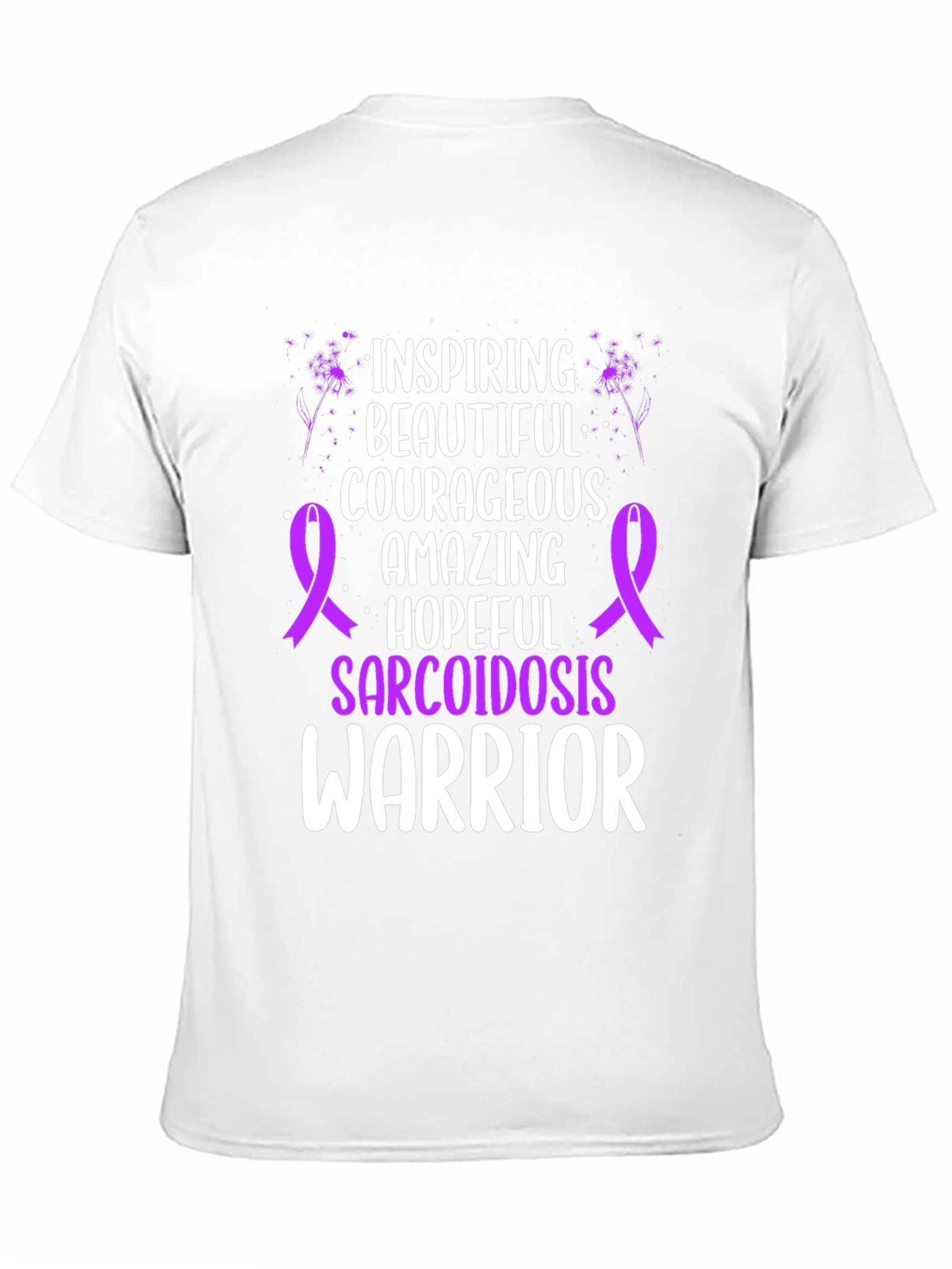Sarcoidosis Warrior T-Shirt - Inspiring Hopeful Design