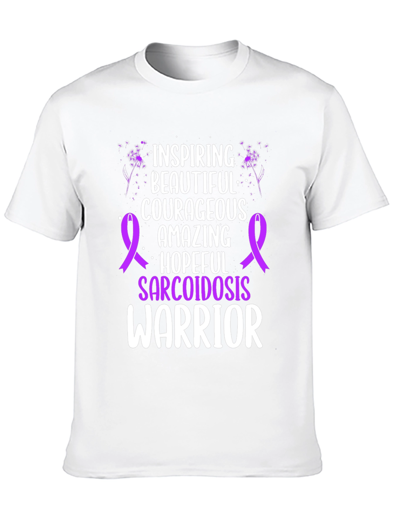 Sarcoidosis Warrior T-Shirt - Inspiring Hopeful Design