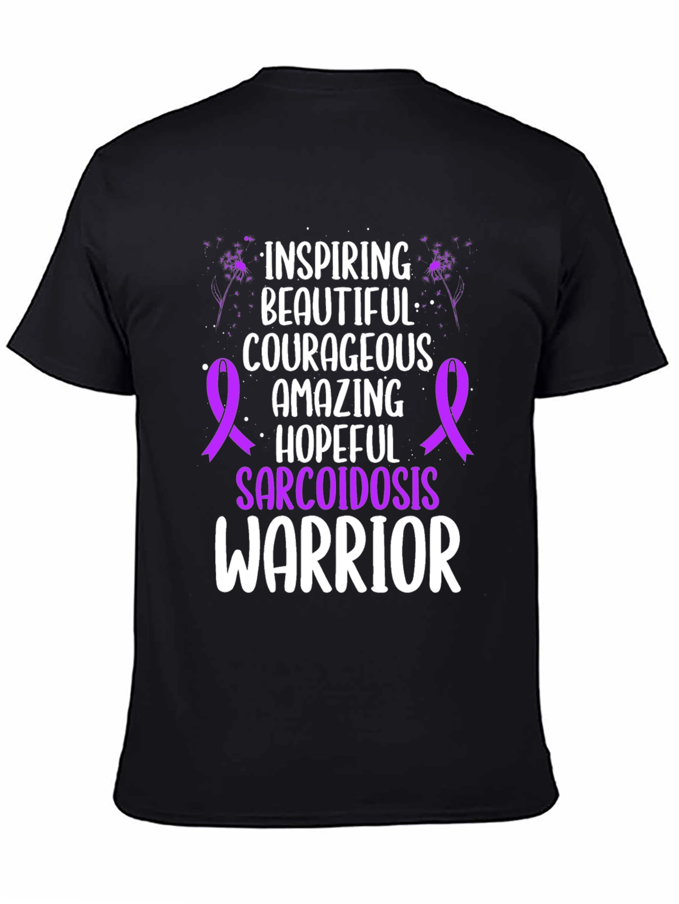 Sarcoidosis Warrior T-Shirt - Inspiring Hopeful Design