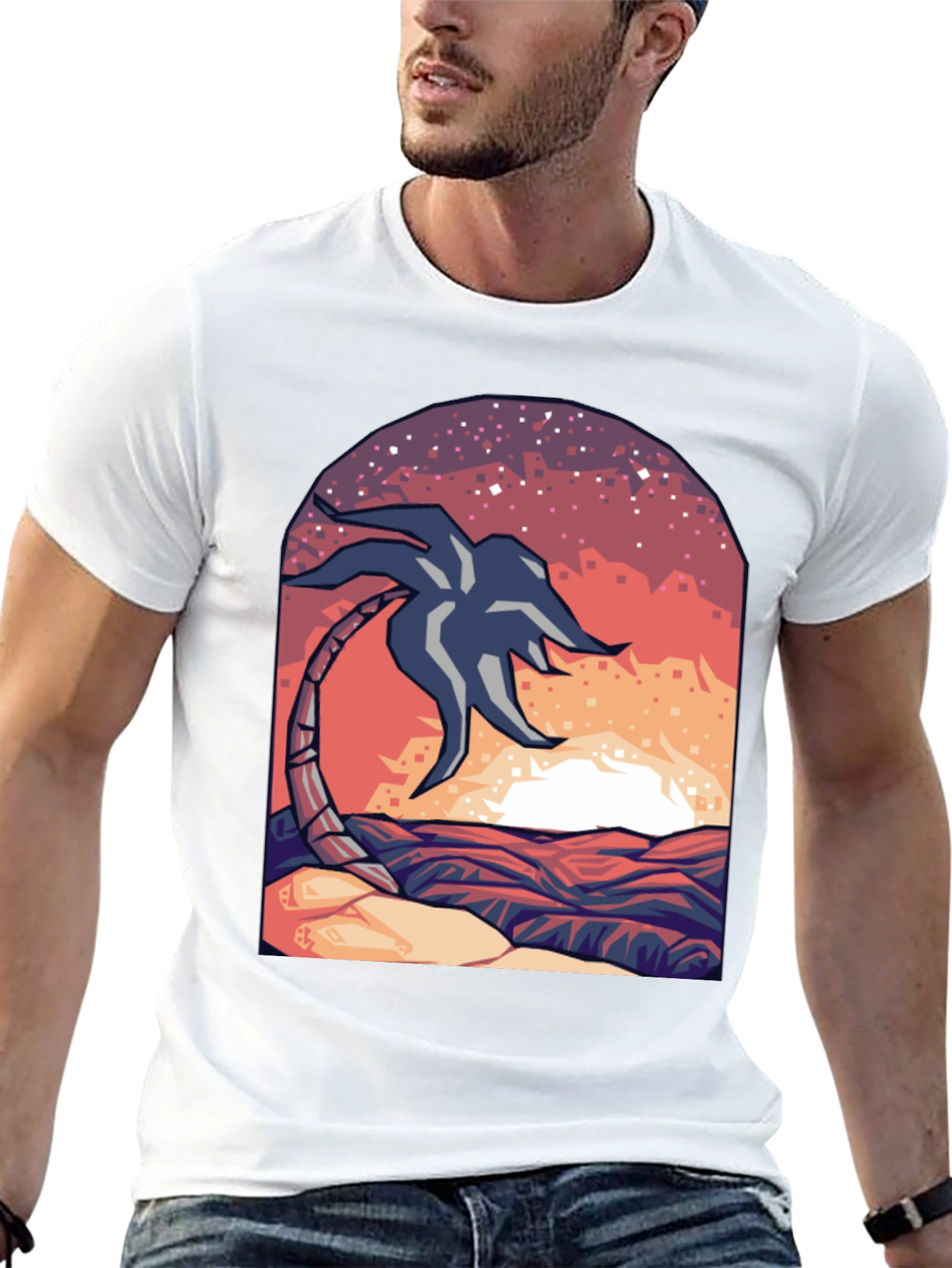 Tropical Sunset Graphic Tee