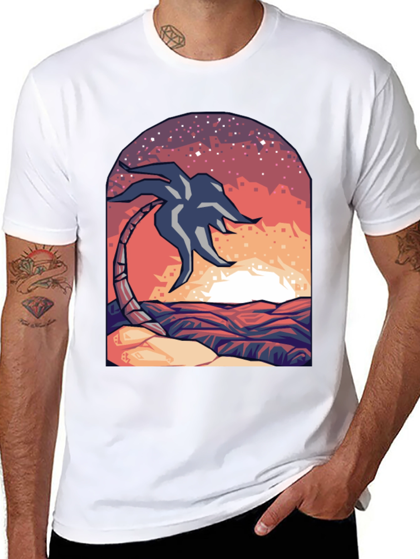 Tropical Sunset Graphic Tee