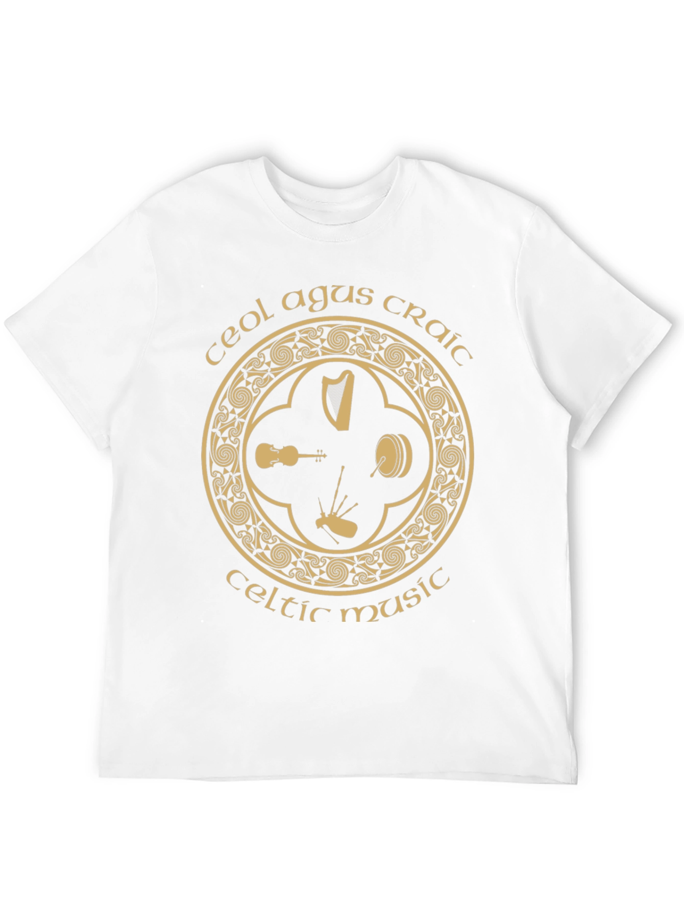 Ceol Agus Craic Celtic Music T-Shirt