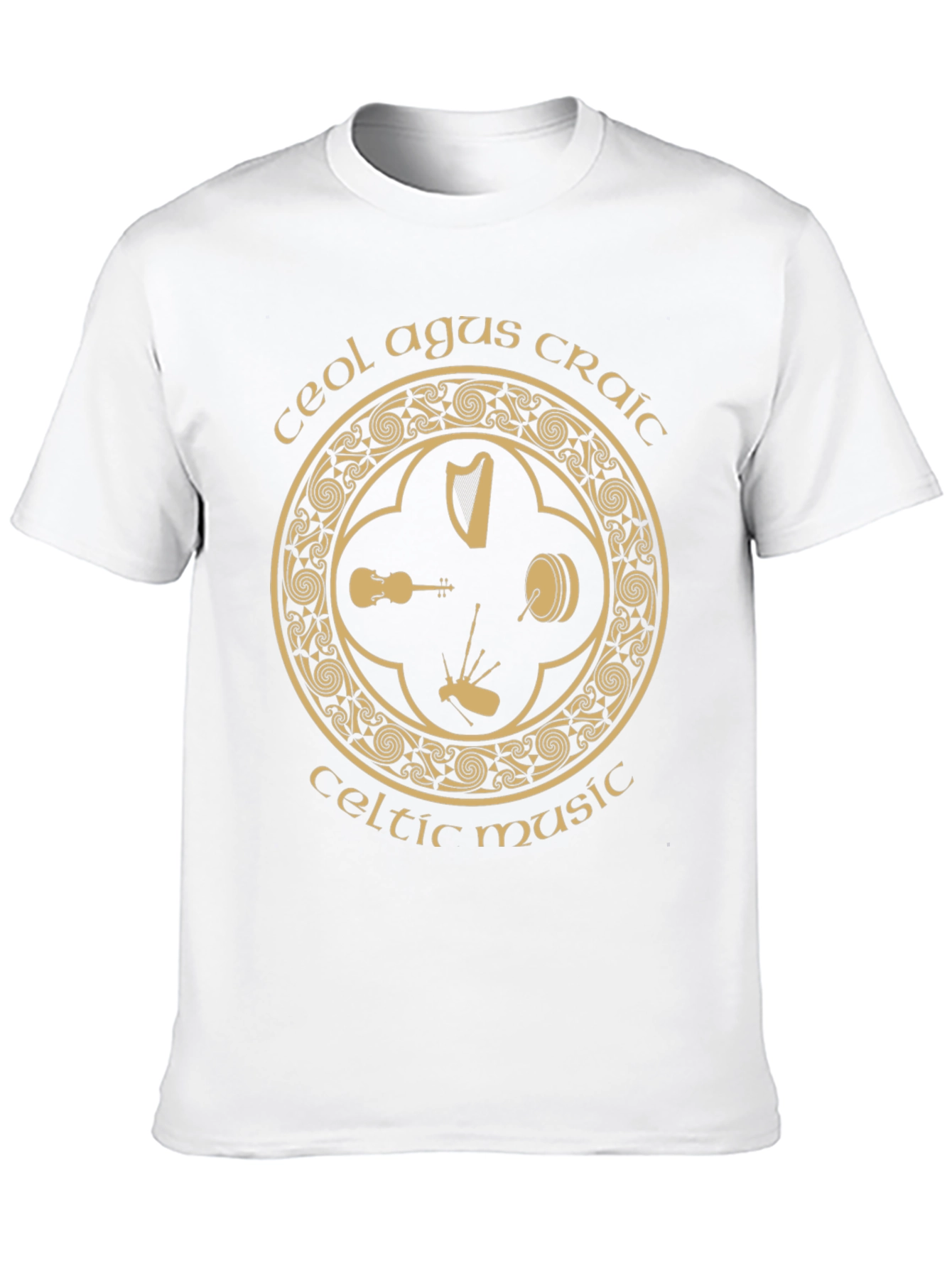 Ceol Agus Craic Celtic Music T-Shirt