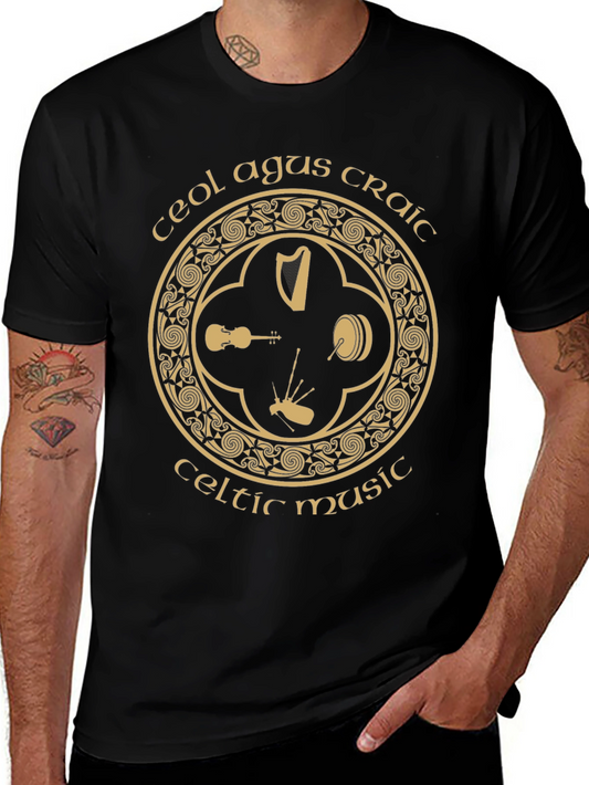 Ceol Agus Craic Celtic Music T-Shirt