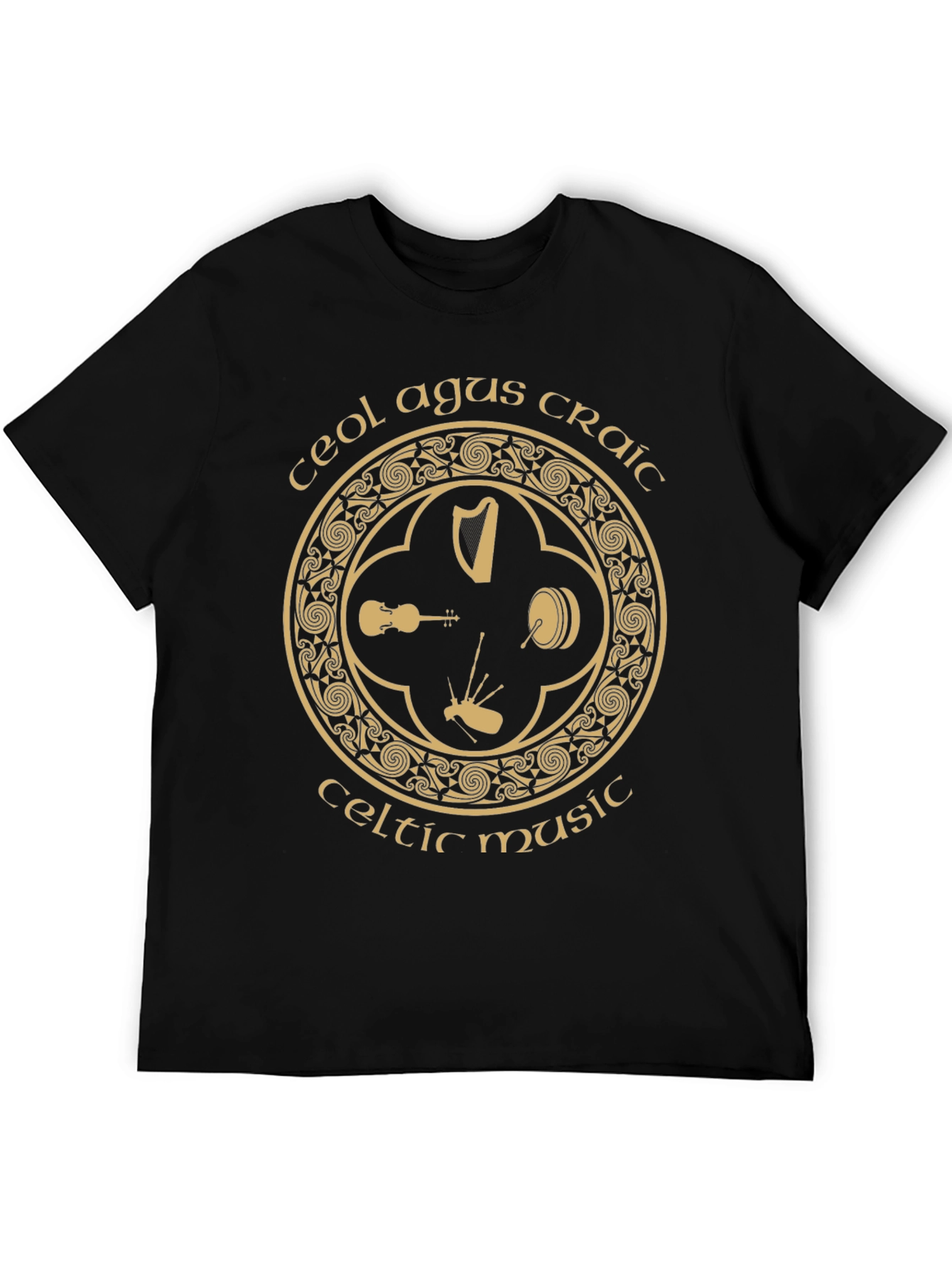 Ceol Agus Craic Celtic Music T-Shirt