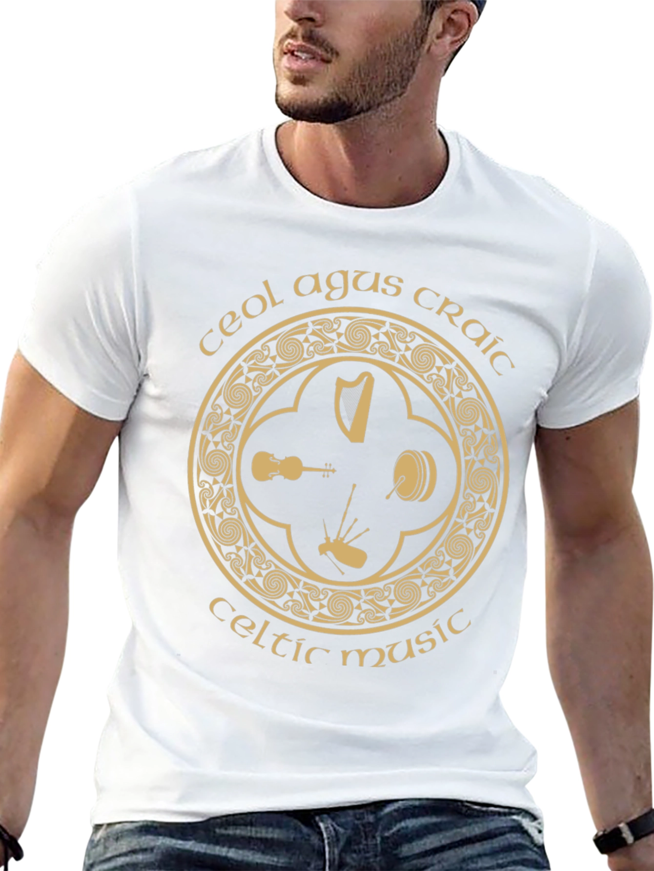 Ceol Agus Craic Celtic Music T-Shirt