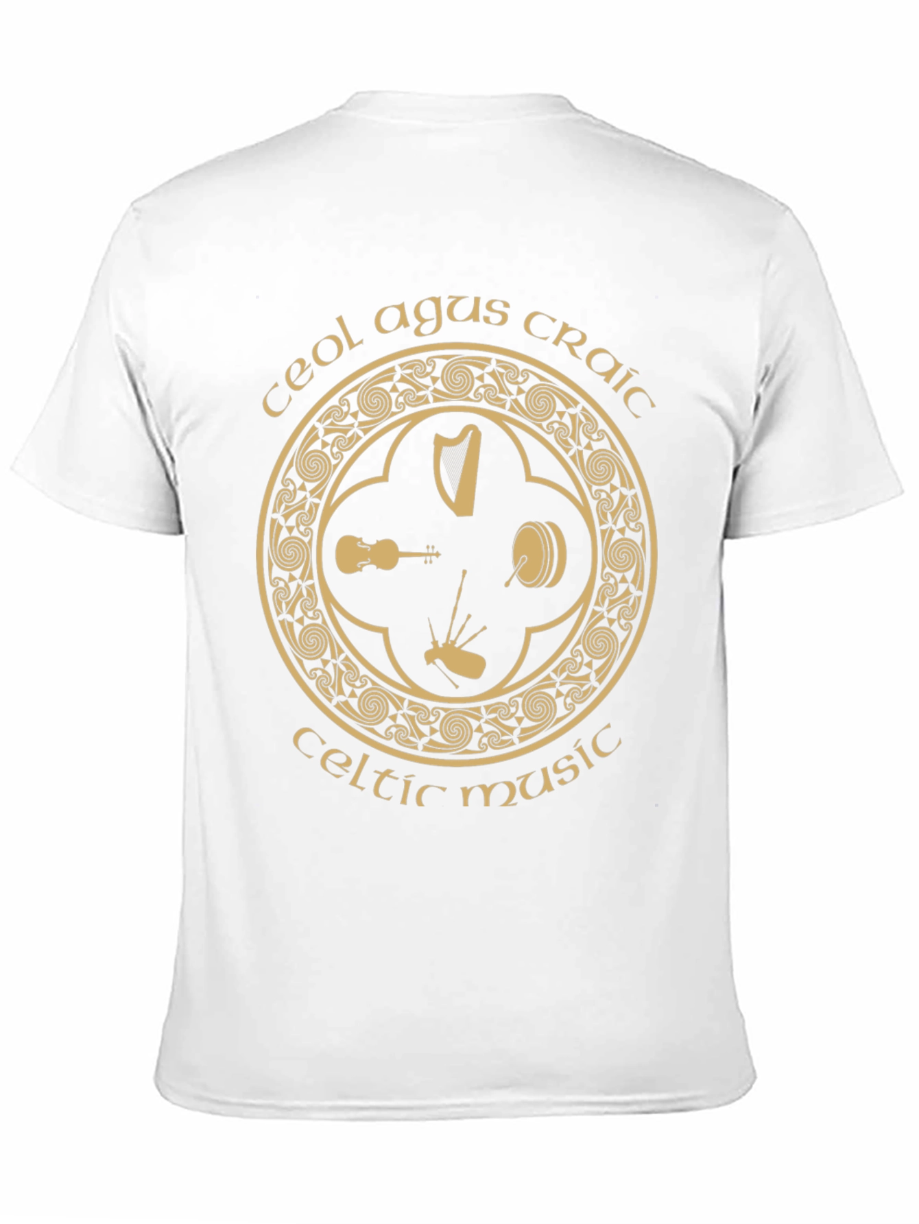 Ceol Agus Craic Celtic Music T-Shirt