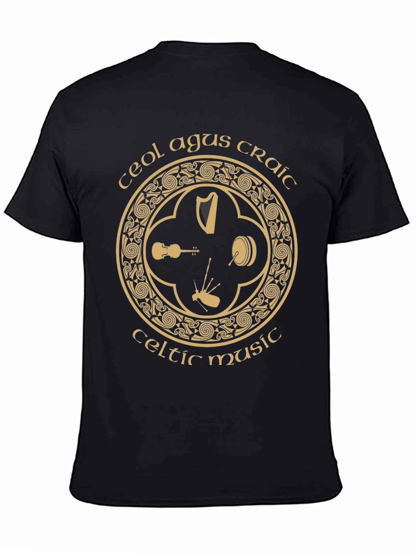 Ceol Agus Craic Celtic Music T-Shirt