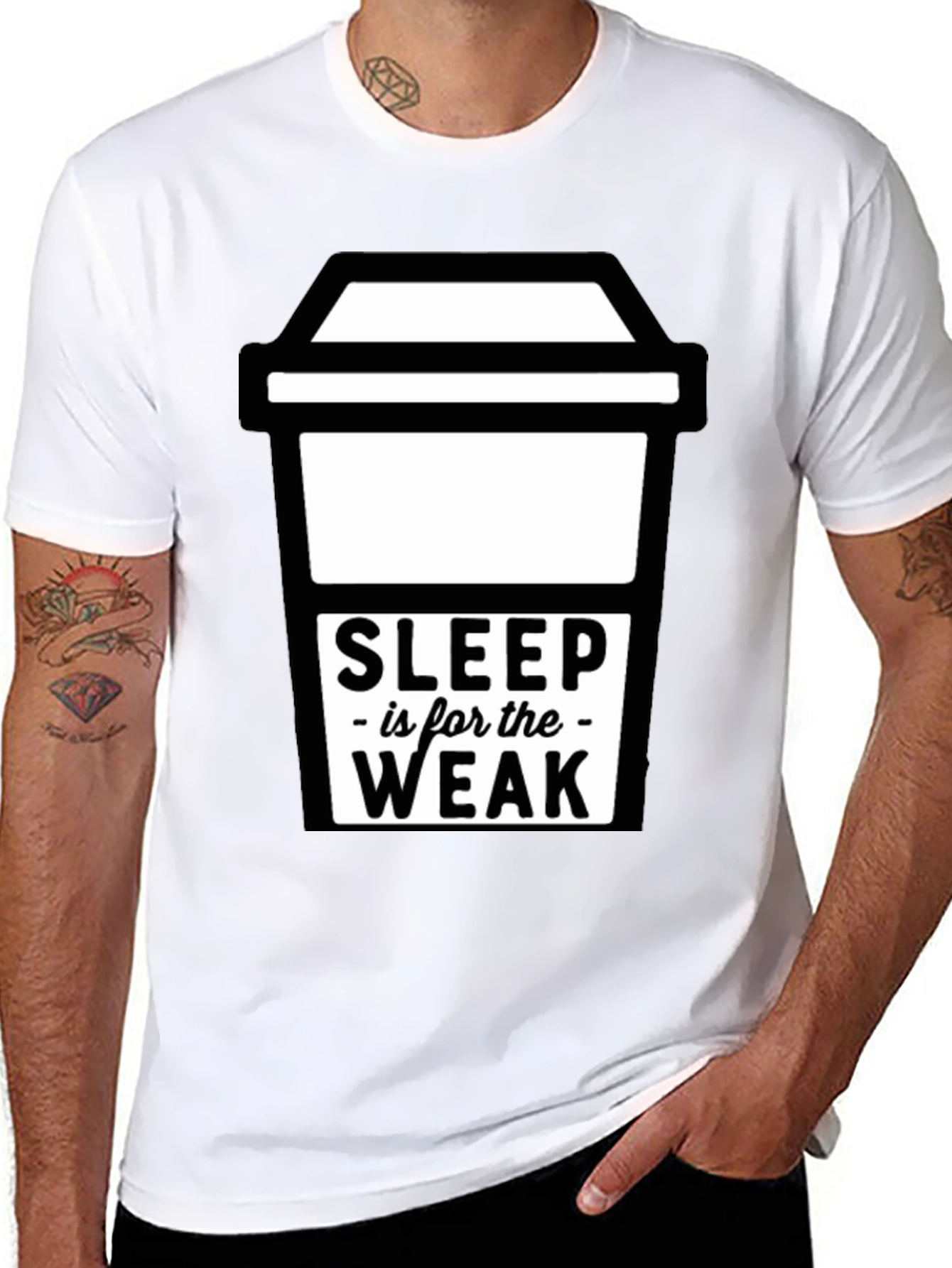 Sleep is for the Weak Graphic T-Shirt