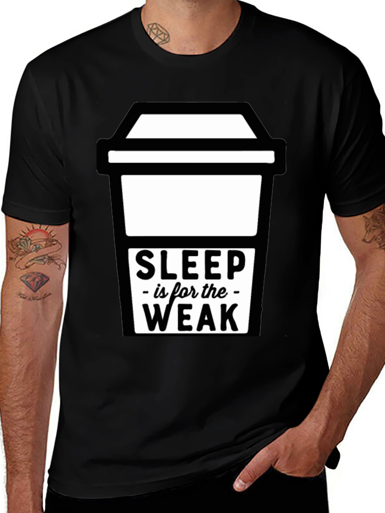 Sleep is for the Weak Graphic T-Shirt