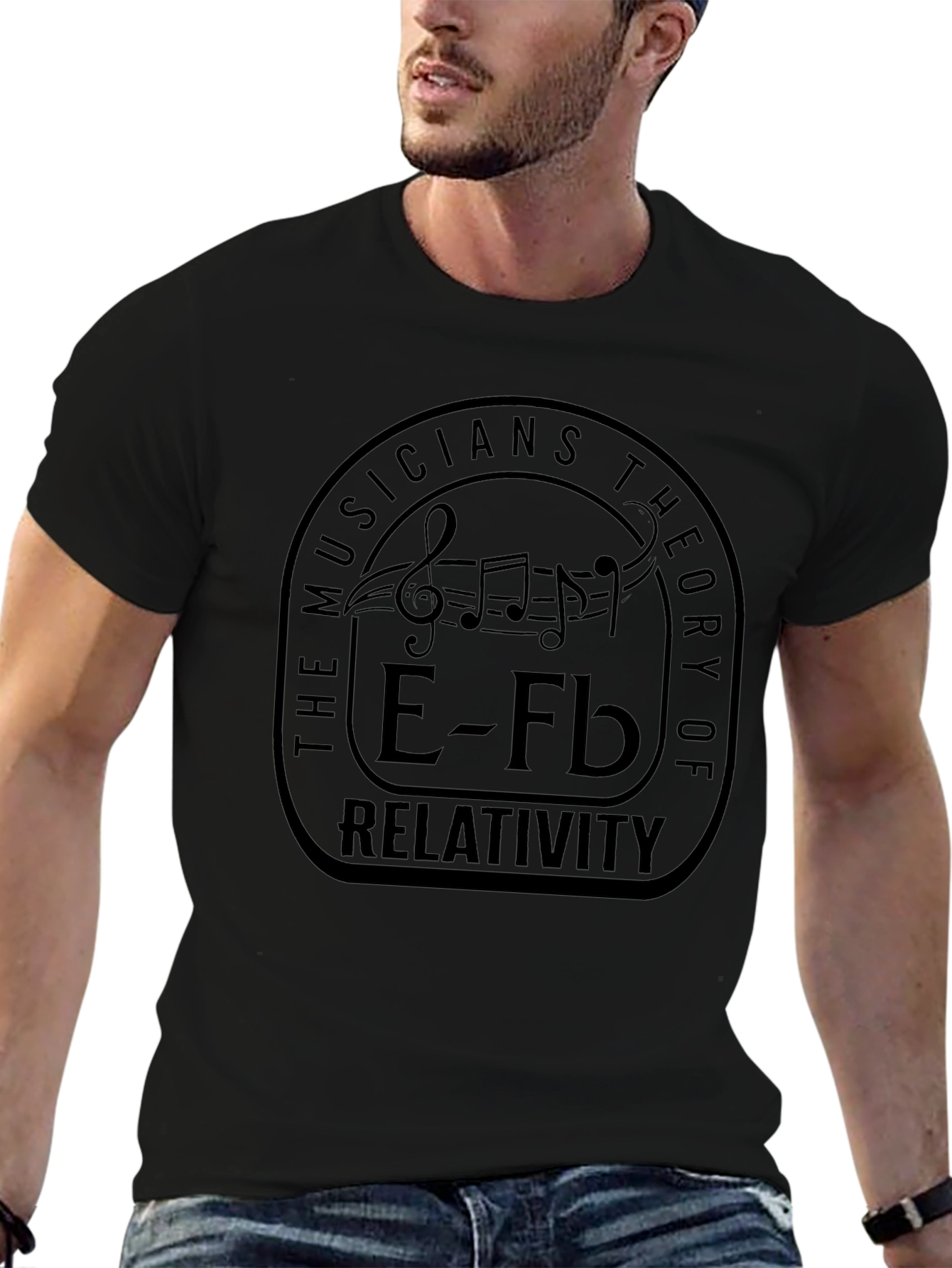 Musicians Theory of Relativity Graphic T-Shirt