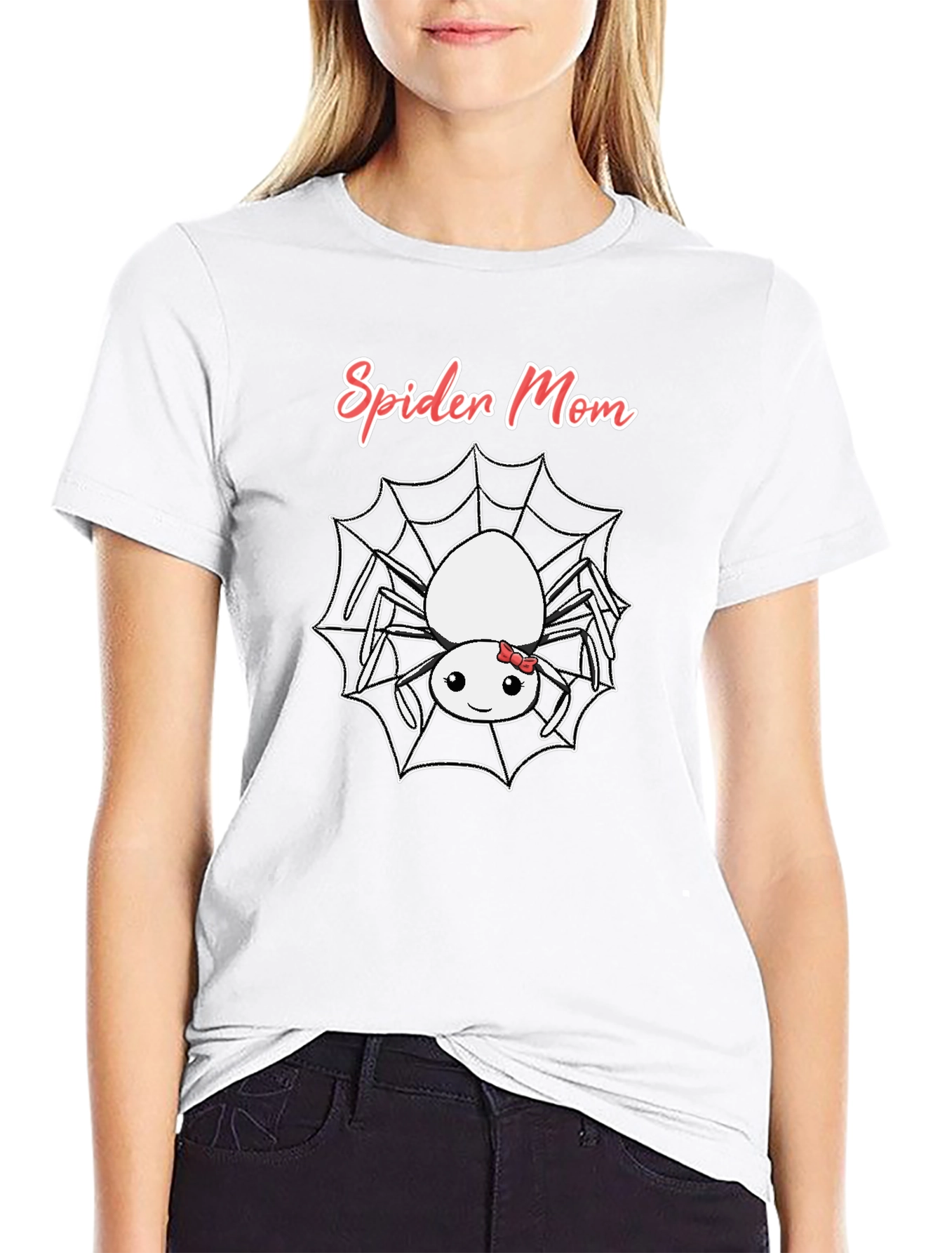 Spider Mom T-Shirt - Cute Graphic Tee