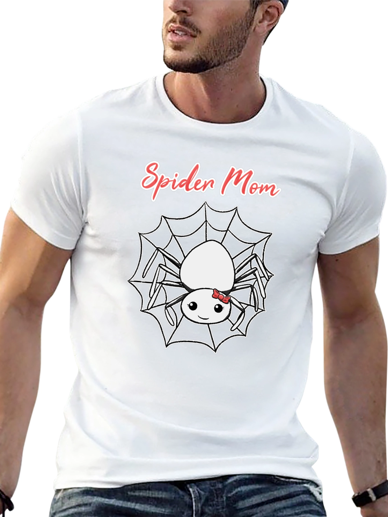 Spider Mom T-Shirt - Cute Graphic Tee