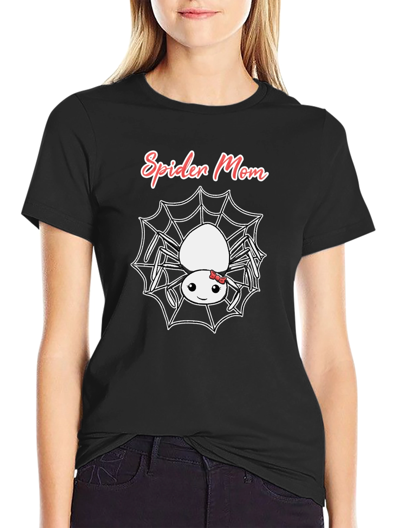 Spider Mom T-Shirt - Cute Graphic Tee