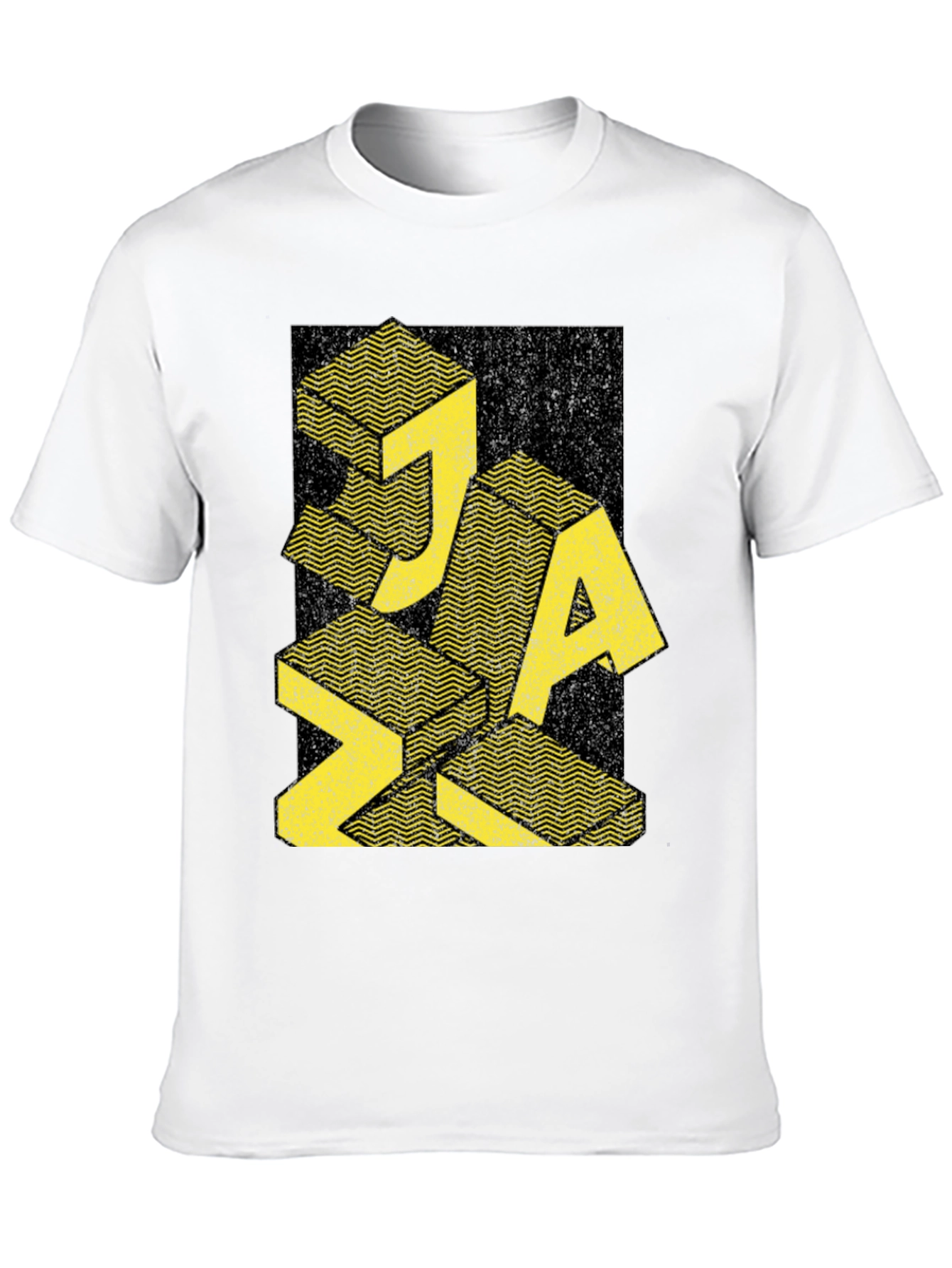 Abstract Graphic Print Mens T-Shirt