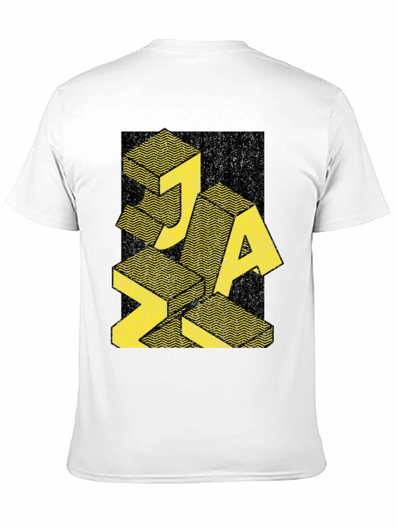 Abstract Graphic Print Mens T-Shirt