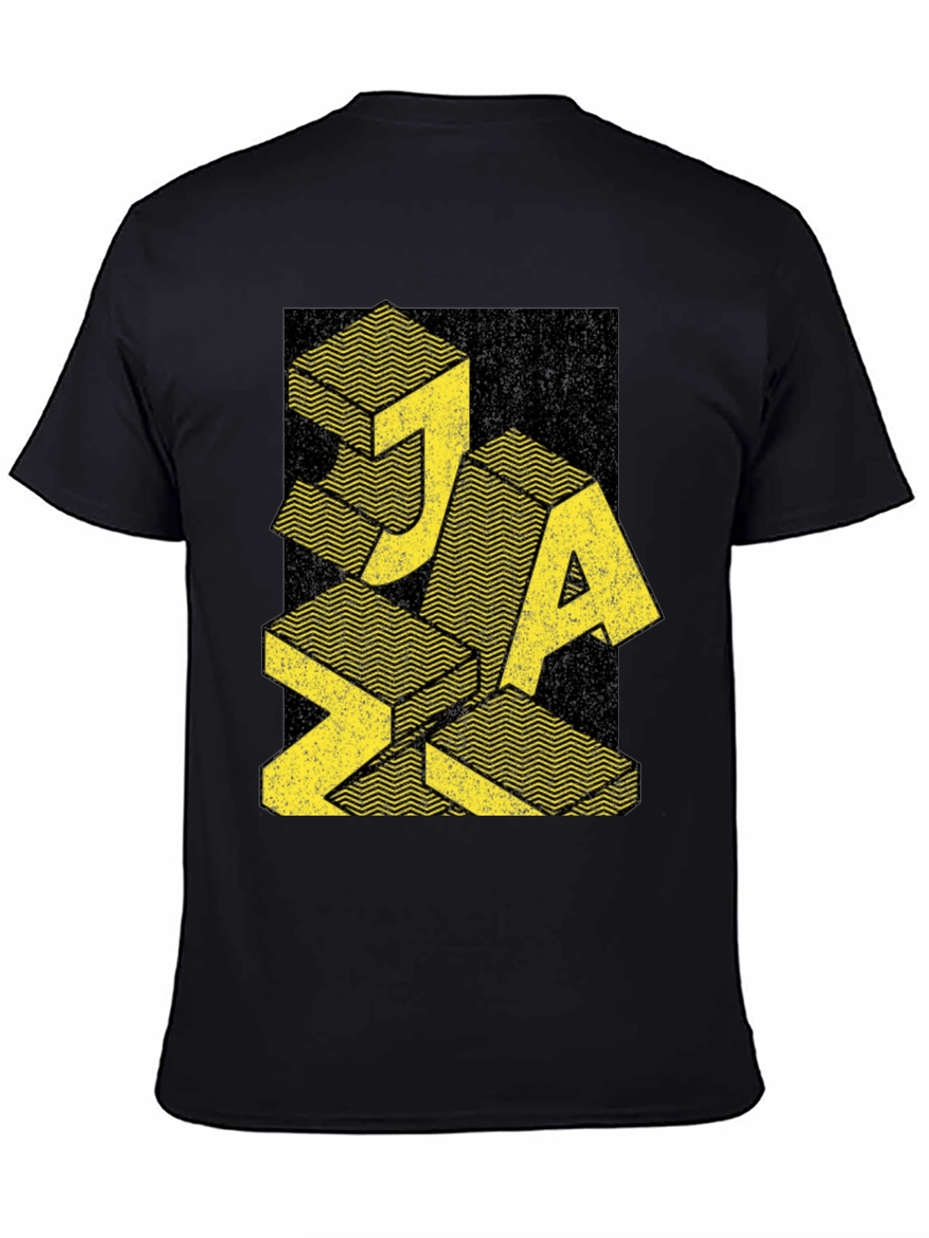 Abstract Graphic Print Mens T-Shirt